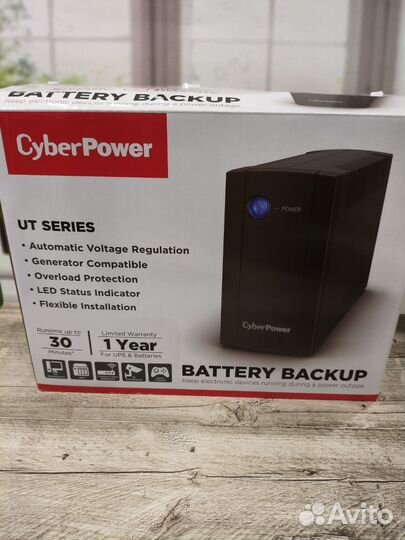 Источник бесперебойного питания CyberPower UTC650E
