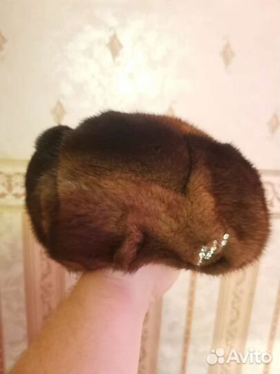 Берет женский норковый
