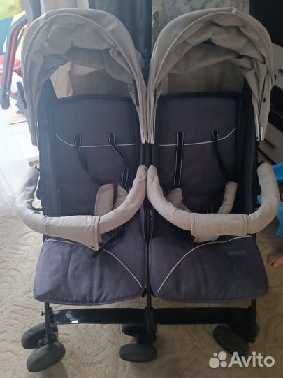 Летняя коляска для двойни