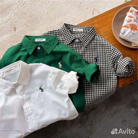 Рубашка детская для мальчиков