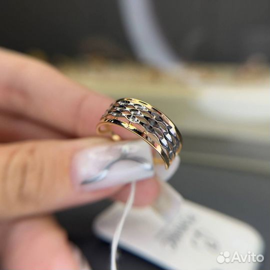 Золотое кольцо 585 проба золото