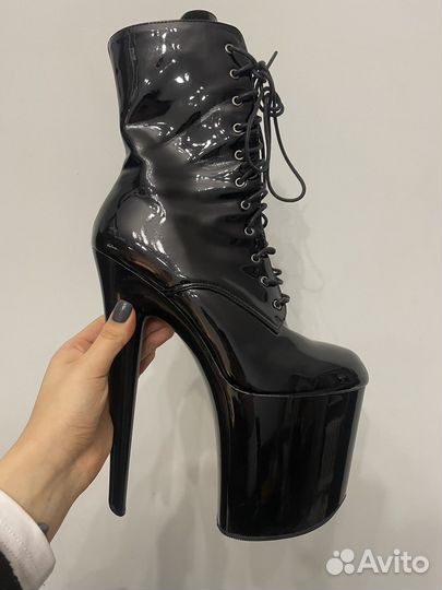 Стрипы ботильоны тройки 39