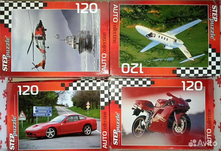 Пазлы новые 80, 120 элементов