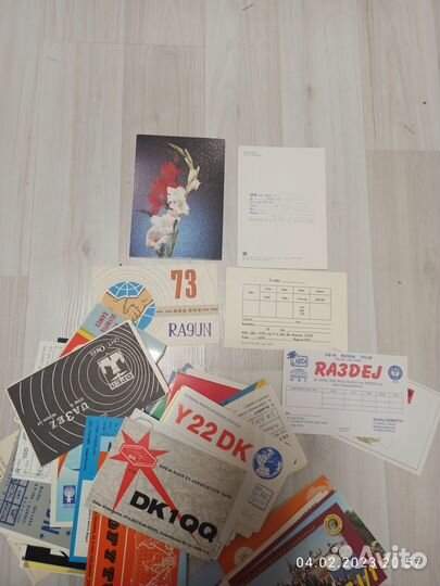 Советские открытки радиосвязь