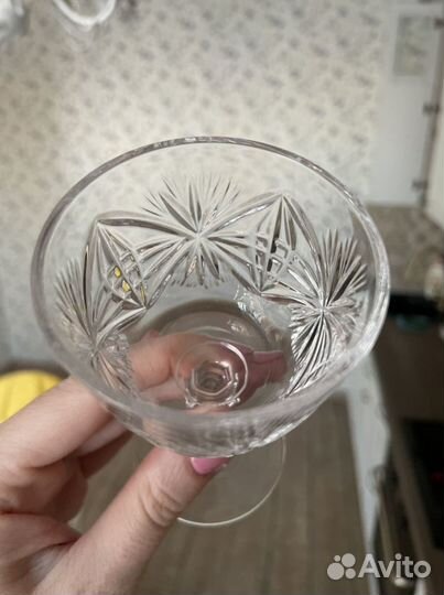 Хрустальные рюмки
