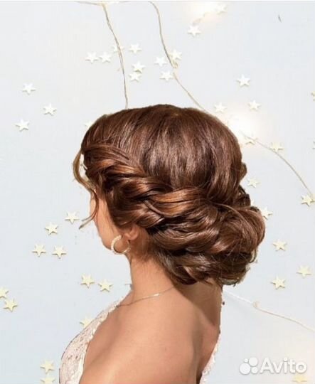 Укладка локоны