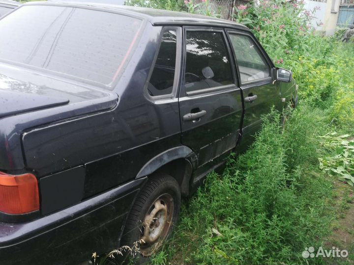 ВАЗ 2115 Samara 1.5 МТ, 2005, битый, 999 999 км