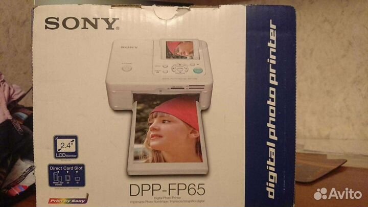 Фото принтер переносной Sony DPP-FP65