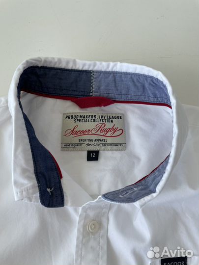 Фирменная, новая рубашка 10-12 лет