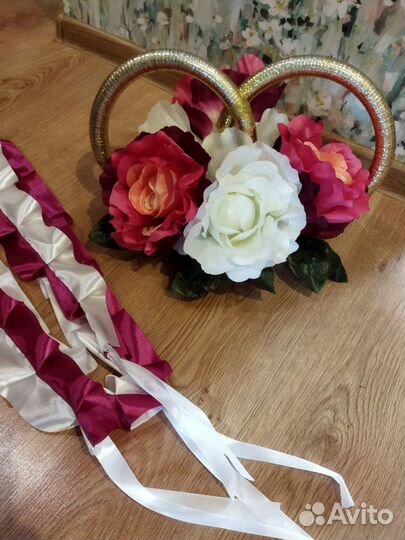 Продам свадебные кольца на машину