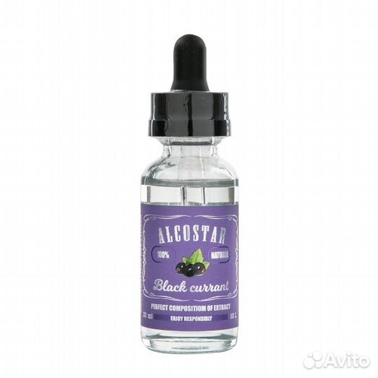 Эссенция Alcostar Черная смородина, 30 мл 2 шт
