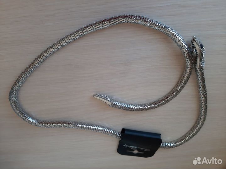 Пояс-змейка металлический новый