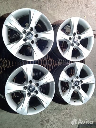 Оригинальные диски hyundai R16