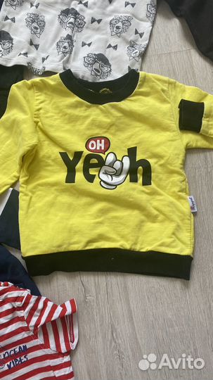 Вещи пакетом 74 80 86 на мальчика