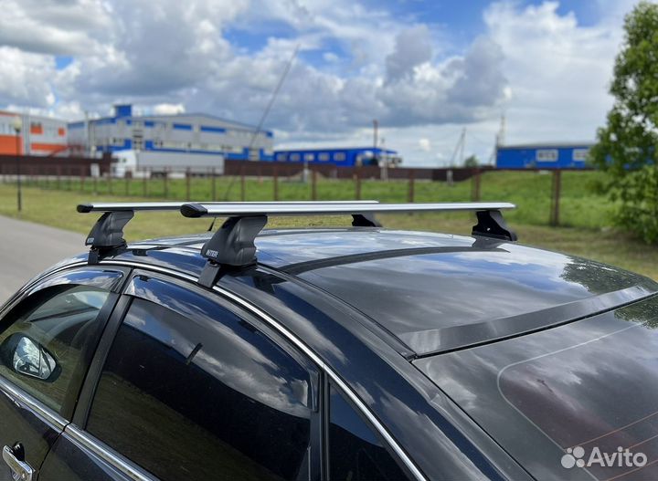 Багажники на гладкую крышу (крепление за дверной п