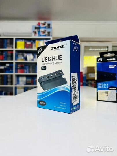 USB Хаб Dobe TP4-810 для PS4 fat