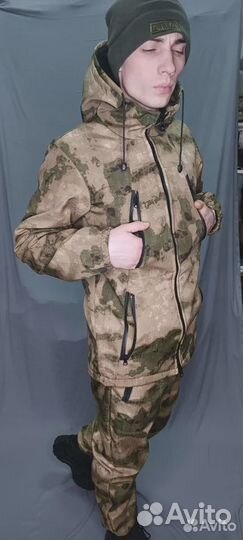 Костюм горка демисезонная мох -10 -15