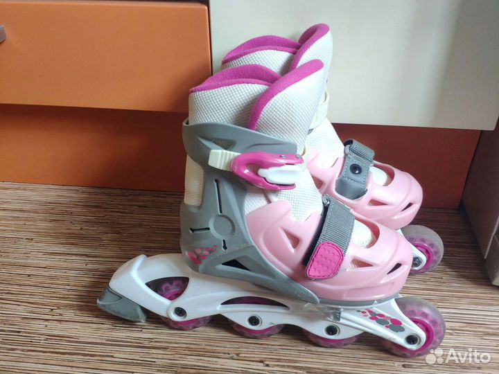 Коньки роликовые раздвижные 28-32