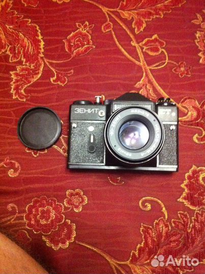 Фотоаппарат Зенит ет (объектив Гелиос-44м-4)