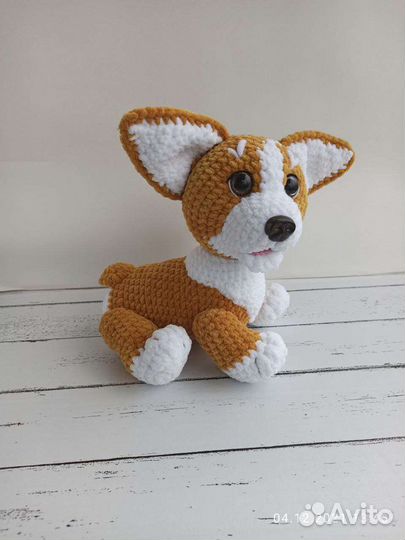 Корги и спаниэль, мягкая игрушка