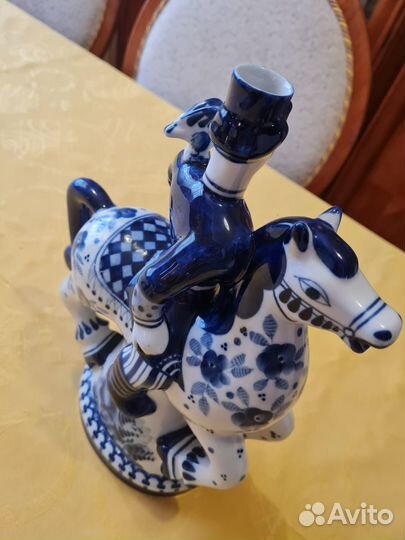 Графин сервировочный гжель для крепких напитков