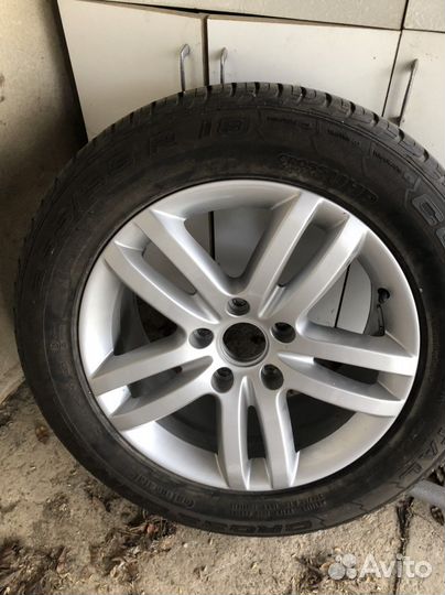 Колесо audi q7 с запаски
