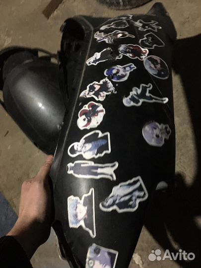 Пластик на китайский скутер