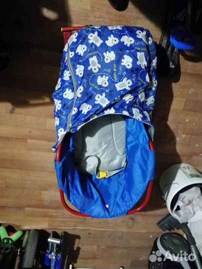 Детские санки на колесах