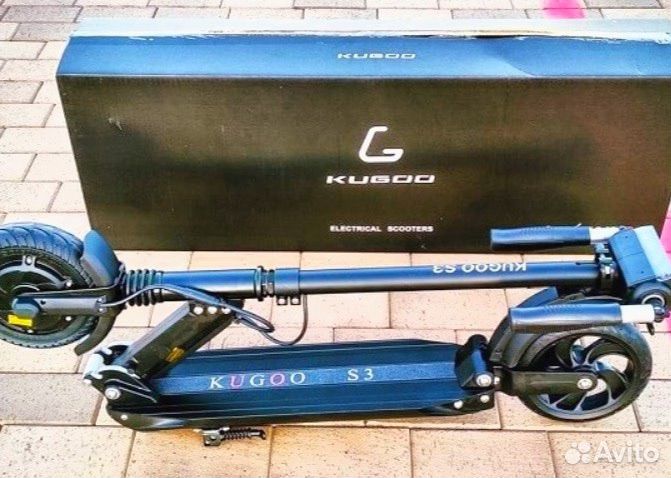 Электросамокат kugoo s3