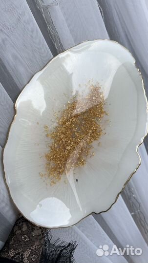 Фруктовая тарелка Ручная работа