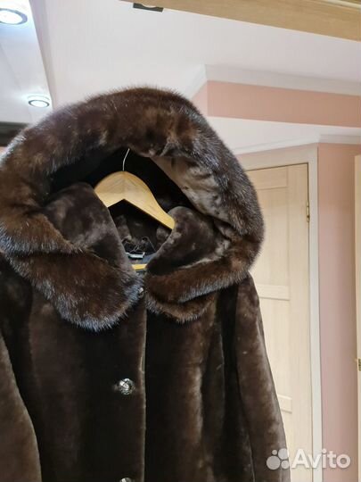 Шуба из мутона