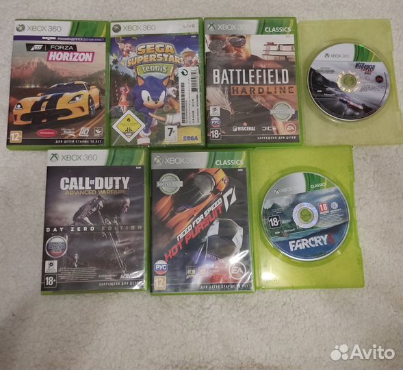 Диски,игры xbox 360