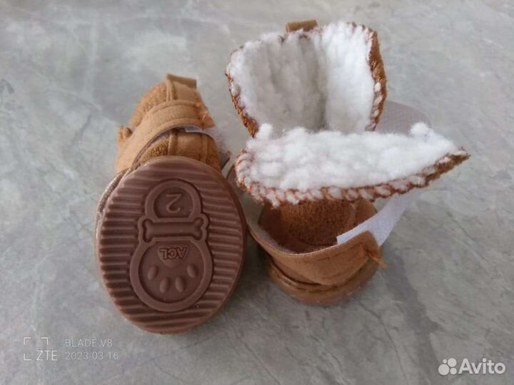 Ботиночки для маленькой собачки