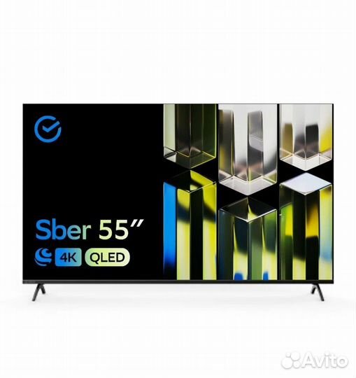 Телевизор sber 55 qled