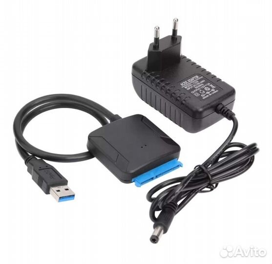 Перexодник, адaптер с sатa на USB