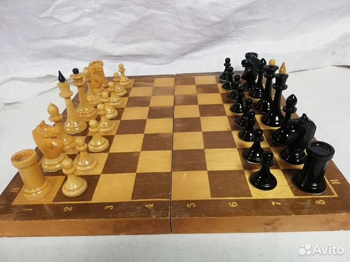 Шахматы турнирные СССР + новая доска