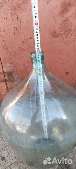 Бутылка стеклянная