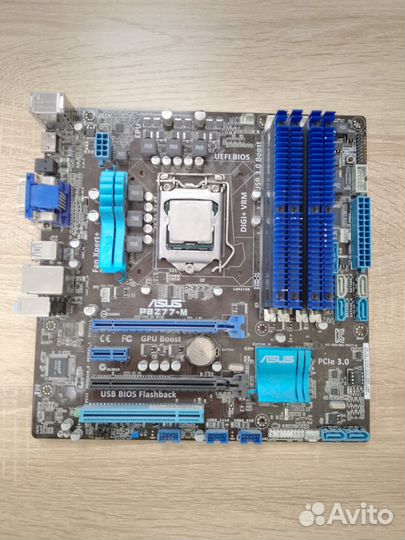 Asus P8Z77-M + Core i5 2400 + 8Gb