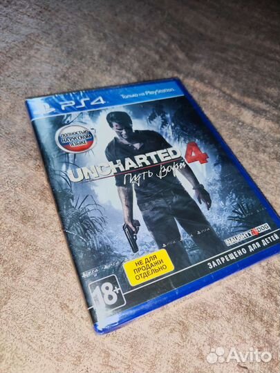 Uncharted 4 путь вора ps4