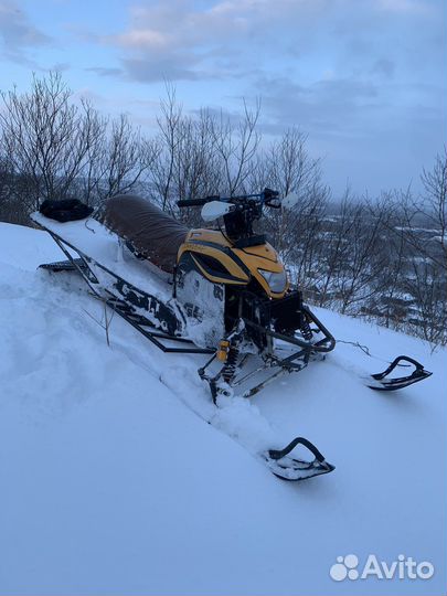 Самодельный снегоход