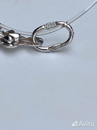 Золотой крестик новый золото 585