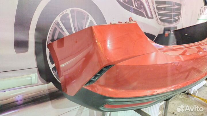 Бампер задний Hyundai Solaris II рестайлинг