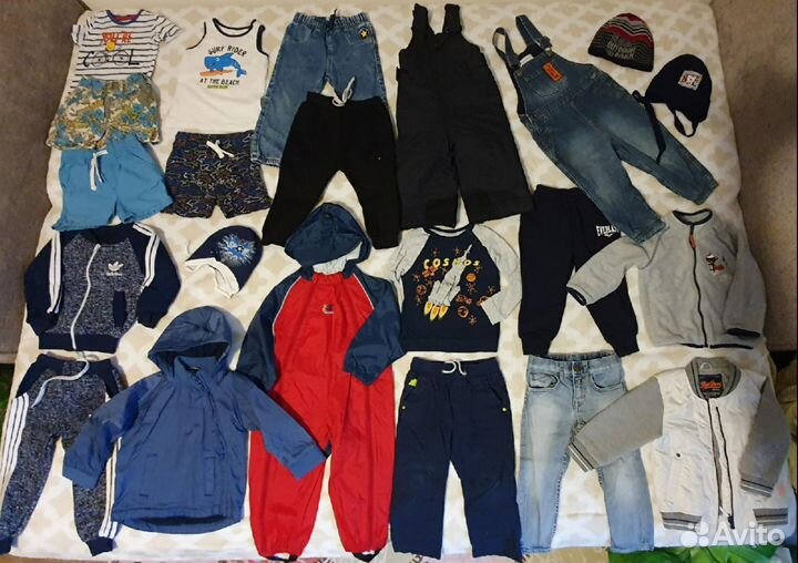 Вещи для мальчика с 1-3 пакетом