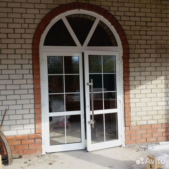 Алюминиевые окна двери витражи входные группы
