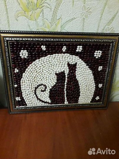 Картины из фасоли