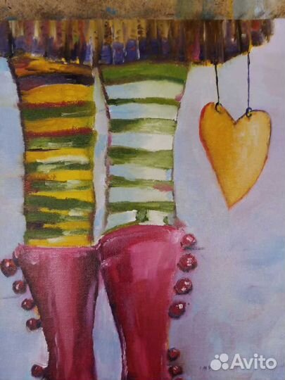 Картина маслом 25х35см