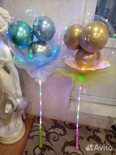 Бобо светодиотныи воздушныи шар