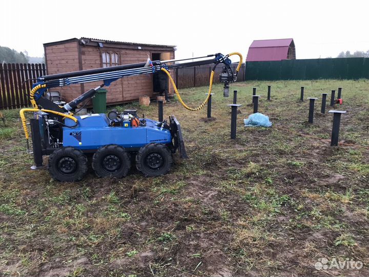 Винтовые сваи.Винтовые сваи под ключ