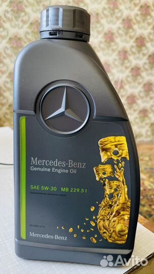 Масло моторное Mercedes SAE 5W-30 MB 229.51