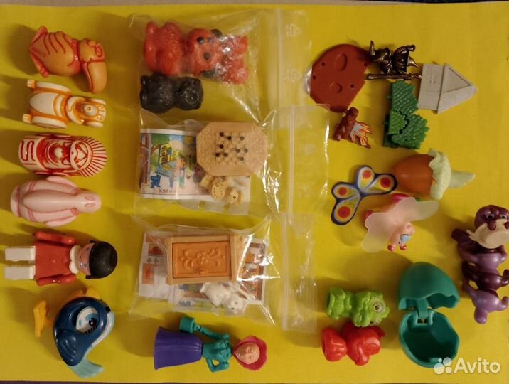 Киндер сборка редкая разных лет